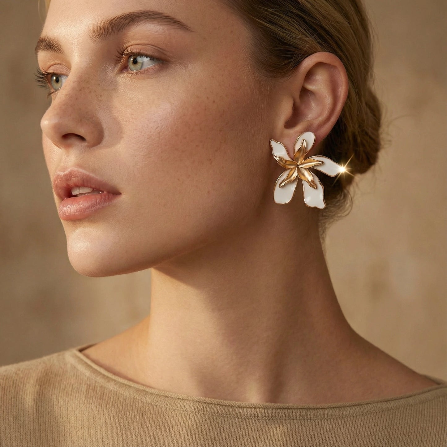 Garden Dreams Statement Earrings by Thrivora