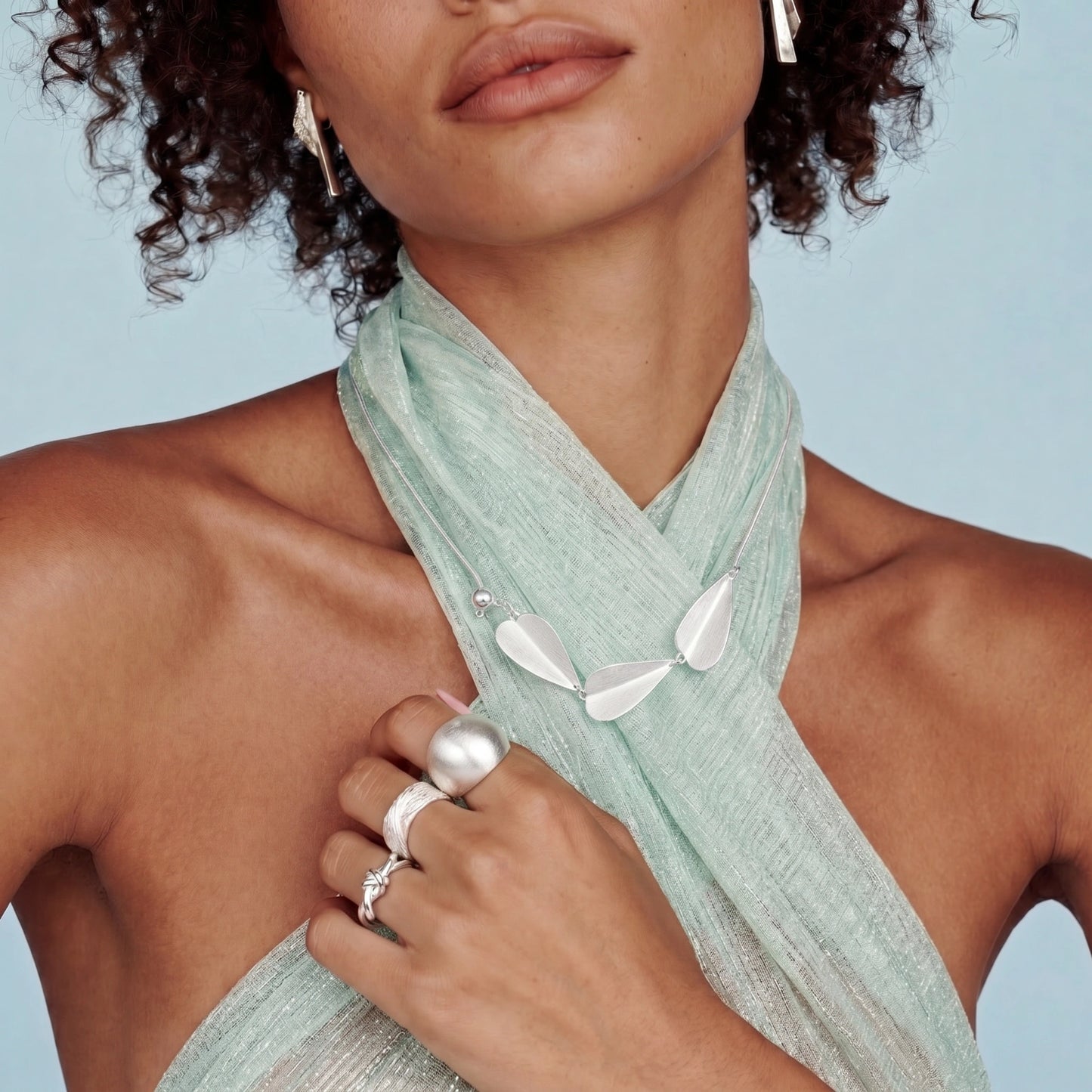 Botanical Whisper Necklace by Thrivora