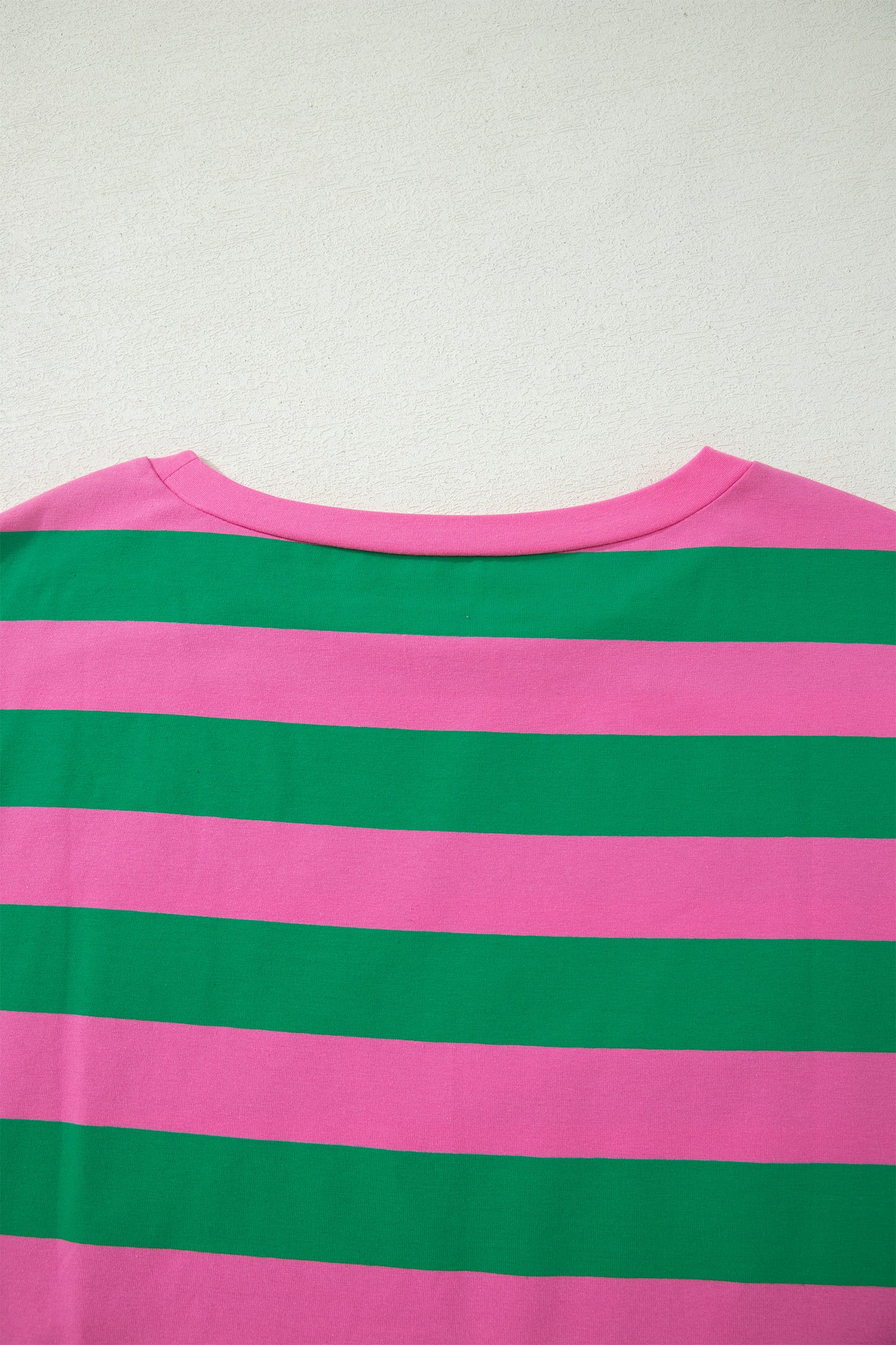 Pink Stripe Dolman Tee Drawstring Skort Athletic 2pcs Set